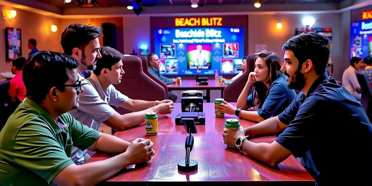 Beachside Blitz Community Beachside Blitz players from different Indian regions interacting in the game's social hub